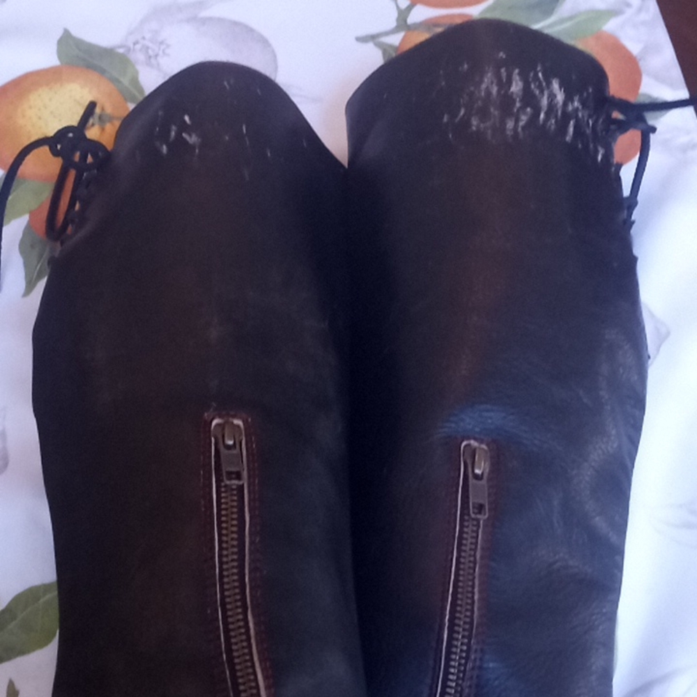 LEATHER RIDING BOOTS - Picture 7 of 10